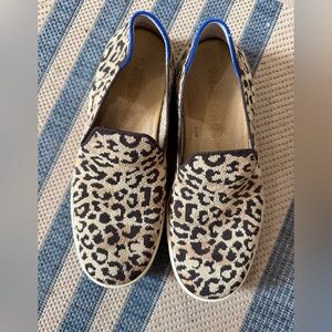 Rothy’s slip on sneakers in wildcat